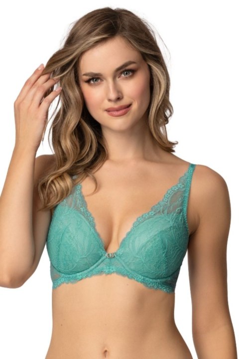Biustonosz push up Biustonosz Push-up Model Eternal M-4028/11/1 Turkus - Mat Mat Biustonosz push up Biustonosz Push-up Model Eternal M-4028/11/1 Turkus - Mat Mat