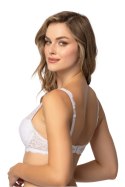 Biustonosz push up Biustonosz Push-up Model Roma M-4052/11 White - Mat Mat Biustonosz push up Biustonosz Push-up Model Roma M-4052/11 White - Mat Mat