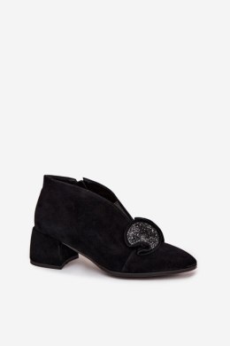 Botki Model DA MR52-182 Black - Step in style Step in style