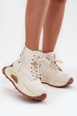 Botki Model Goe SS2N4300 Light Beige - Step in style Step in style