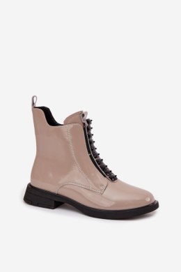 Botki Modely DA MR52-108 Beige - Step in style Step in style