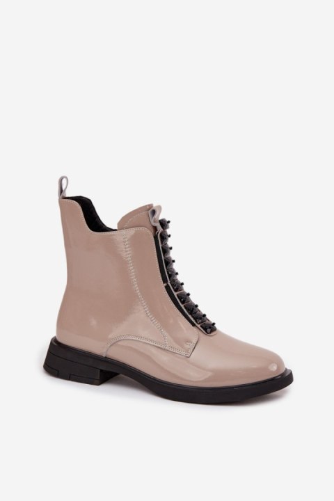 Botki Modely DA MR52-108 Beige - Step in style Step in style