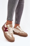 Buty Sportowe Model Givelle 9166 Beige - Step in style Step in style