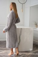 Szlafrok Damski Model Aura 2560 Grey - L&L collection L&L collection Szlafrok Damski Model Aura 2560 Grey - L&L collection L&L collection