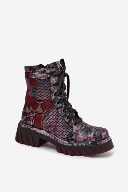 Workery Model Maciejka 07072-23 Bordo - Step in style Step in style