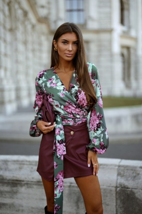 Bluzka Model Tulla 404820671 Green Blush - LaBalancia LaBalancia Bluzka Model Tulla 404820671 Green Blush - LaBalancia LaBalancia