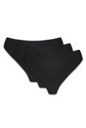 Komplet Stringi Model Blanca 3pack S Black - Gorteks Gorteks Komplet Stringi Model Blanca 3pack S Black - Gorteks Gorteks