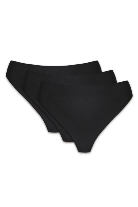 Komplet Stringi Model Blanca 3pack S Black - Gorteks Gorteks Komplet Stringi Model Blanca 3pack S Black - Gorteks Gorteks