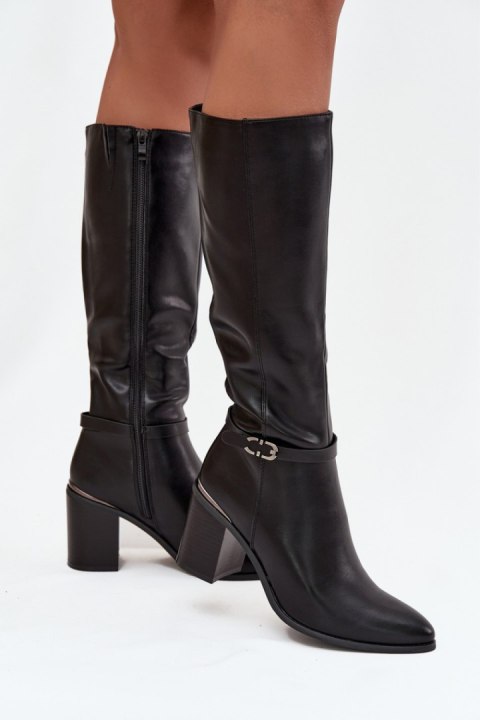 Kozaki Model Sergio Leone KZ25738 Black - Step in style Step in style