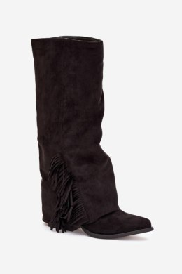 Kozaki Model Zalia LQ-162 Black - Step in style Step in style