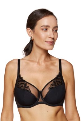 Biustonosz Soft Biustonosz Semi-Soft Model Angel B3 Black - Gorteks Gorteks