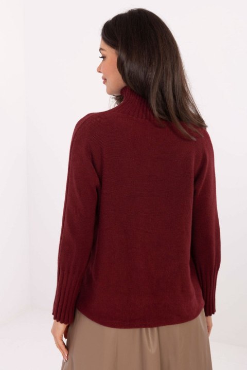 Golf Damski Model IT-SW-8003.18P Bordo - Rue Paris Rue Paris Golf Damski Model IT-SW-8003.18P Bordo - Rue Paris Rue Paris