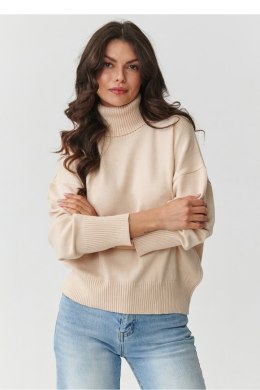 Golf Damski Model S165 Nude - Makadamia Makadamia