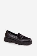 Mokasyny Model Cailen H8-960M Black - Step in style Step in style