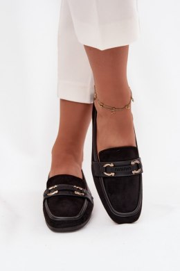 Mokasyny Model Evelora H8-515 Black - Step in style Step in style