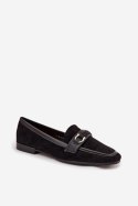 Mokasyny Model Evelora H8-515 Black - Step in style Step in style Mokasyny Model Evelora H8-515 Black - Step in style Step in style