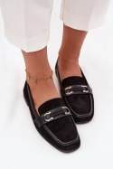 Mokasyny Model Evelora H8-515 Black - Step in style Step in style Mokasyny Model Evelora H8-515 Black - Step in style Step in style