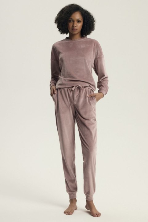 Spodnie Dres Damski Model Delanie 43722-39X Dirty Pink - Henderson Henderson Spodnie Dres Damski Model Delanie 43722-39X Dirty Pink - Henderson Henderson