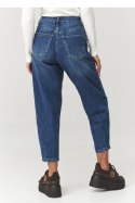 Spodnie Jeansy Damskie Model C12 Denim Jeans - Makadamia Makadamia Spodnie Jeansy Damskie Model C12 Denim Jeans - Makadamia Makadamia