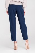Spodnie baggy z wysokim stanem SD120 Cobalt - Nife Nife Spodnie baggy z wysokim stanem SD120 Cobalt - Nife Nife
