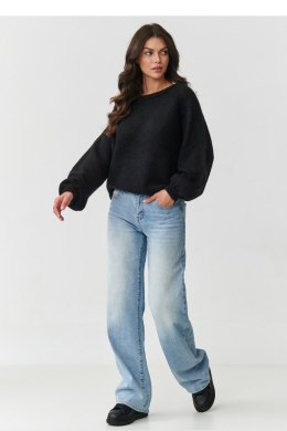 Sweter Damski Model S168 Black - Makadamia Makadamia