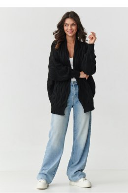 Sweter Kardigan Model S163 Black - Makadamia Makadamia