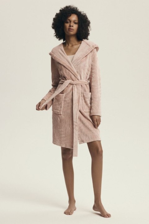 Szlafrok Damski Model Devyn 43602-39X Powder Pink - Henderson Henderson Szlafrok Damski Model Devyn 43602-39X Powder Pink - Henderson Henderson