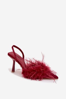 Szpilki Model Belice P-1367 Bordo - Step in style Step in style