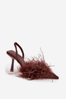Szpilki Model Belice P-1367 Czekolada - Step in style Step in style