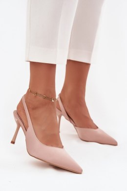 Szpilki Model Lenira SQC-221 Beige - Step in style Step in style