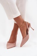 Szpilki Model Lenira SQC-221 Beige - Step in style Step in style Szpilki Model Lenira SQC-221 Beige - Step in style Step in style