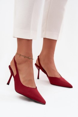 Szpilki Model Lenira SQC-221 Bordo - Step in style Step in style