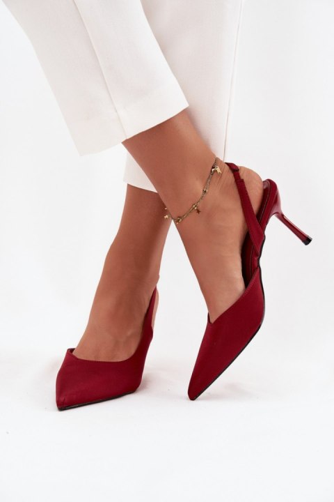 Szpilki Model Lenira SQC-221 Bordo - Step in style Step in style Szpilki Model Lenira SQC-221 Bordo - Step in style Step in style