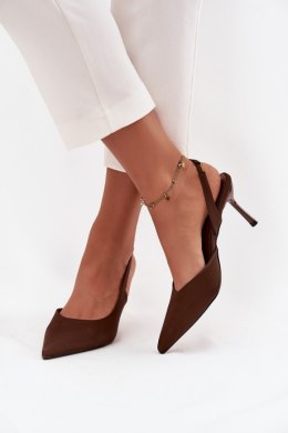 Szpilki Model Lenira SQC-221 Czekolada - Step in style Step in style