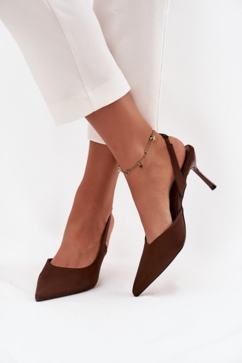 Szpilki Model Lenira SQC-221 Czekolada - Step in style Step in style Szpilki Model Lenira SQC-221 Czekolada - Step in style Step in style