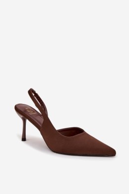 Szpilki Model Lenira SQC-221 Czekolada - Step in style Step in style
