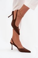Szpilki Model Lenira SQC-221 Czekolada - Step in style Step in style Szpilki Model Lenira SQC-221 Czekolada - Step in style Step in style