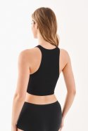 TOP SEAMLESS HALTER RIB GABRIELLA