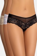 Figi Komplet figi Model Kate 301-3 Black/White/Beige - Teyli Teyli Figi Komplet figi Model Kate 301-3 Black/White/Beige - Teyli Teyli