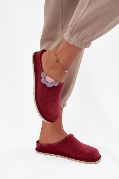 Kapcie Model Inblu CS000043 Bordo - Step in style Step in style