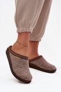 Kapcie Model Inblu NL000009 Dark Beige - Step in style Step in style