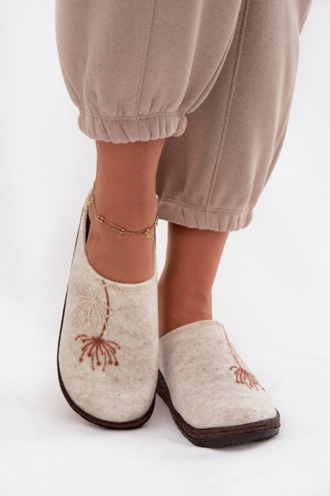 Kapcie Model Inblu NL000011 Beige - Step in style Step in style