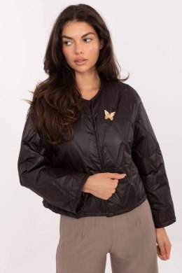 Kurtka Damska Model IT-KR-FL8357.82 Dark Brown - Rue Paris Rue Paris