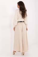 Spodnie Damskie Model IT-SP-19963.09P Light Beige - Italy Moda Italy Moda