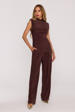 Spodnie Kombinezon Model MOE890 Brown - Moe Moe