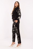 Spodnie Komplet Model IT-KMPL-21736.02P Black - Italy Moda Italy Moda