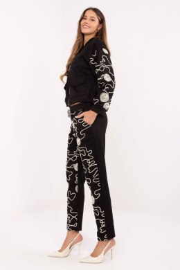 Spodnie Komplet Model IT-KMPL-21736.02P Black - Italy Moda Italy Moda