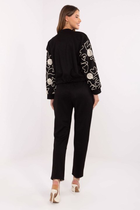 Spodnie Komplet Model IT-KMPL-21736.02P Black - Italy Moda Italy Moda Spodnie Komplet Model IT-KMPL-21736.02P Black - Italy Moda Italy Moda