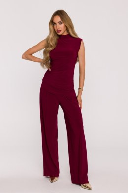 Spodnie Komplet Model MOE890 Bordo - Moe Moe