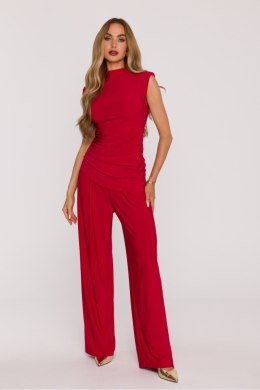Spodnie Komplet Model MOE890 Red - Moe Moe